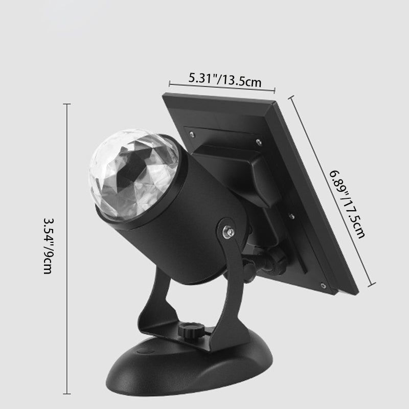 Aluminum Dynamic Water Ripple Outdoor Light