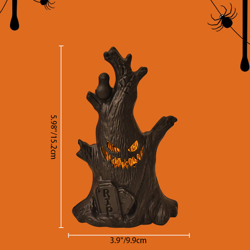 Ghost Face Stump Plastic Table Lamp