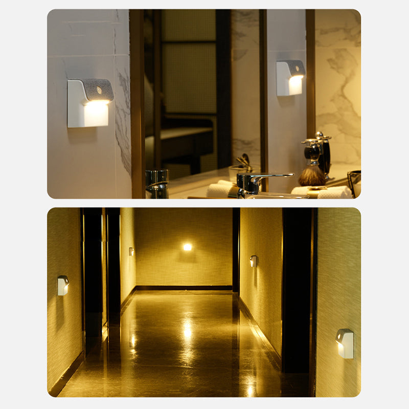 ABS Square Magnetic Human Wall Lamp