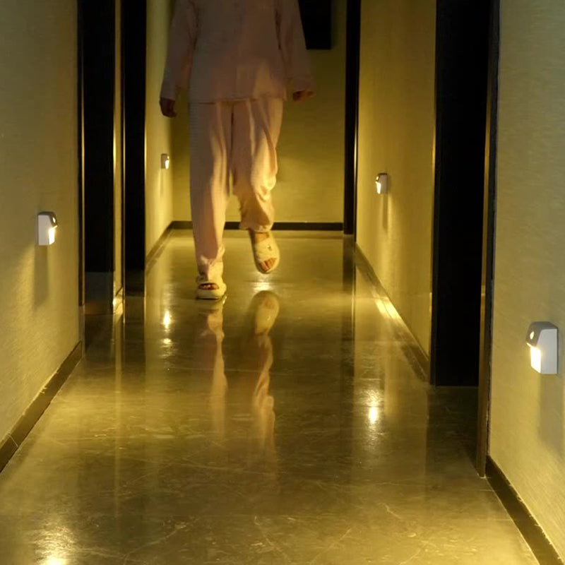 ABS Square Magnetic Human Wall Lamp