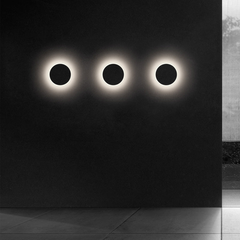 Geometric Square Aluminum Patio Outdoor Light