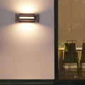 Rectangular Aluminum Up Down Outdoor Light