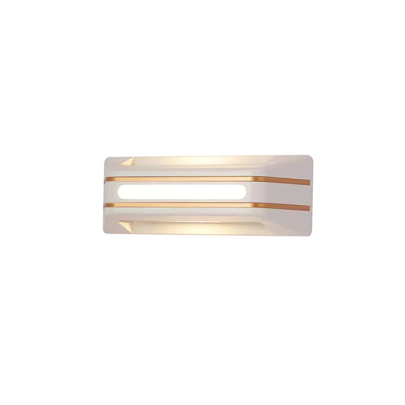Rectangular Aluminum Up Down Outdoor Light
