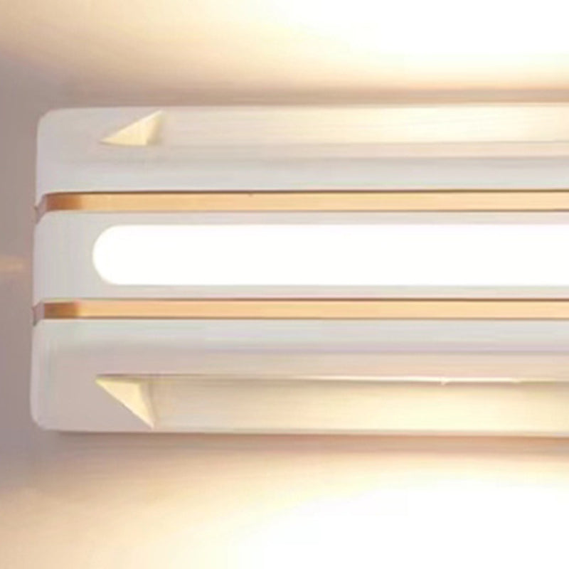 Rectangular Aluminum Up Down Outdoor Light