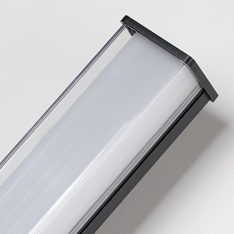 Rectangular Aluminum Acrylic Garden Outdoor Light
