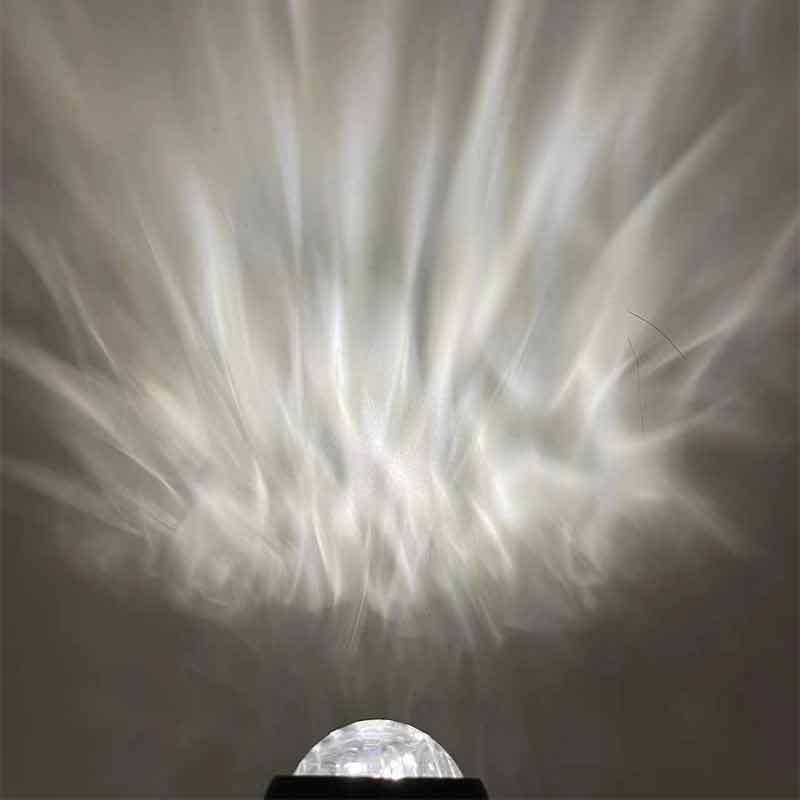 Dynamic Rotating Aurora Aluminum Outdoor Light