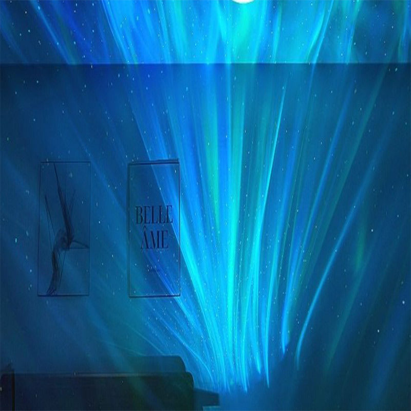 Dynamic Rotating Aurora Aluminum Outdoor Light