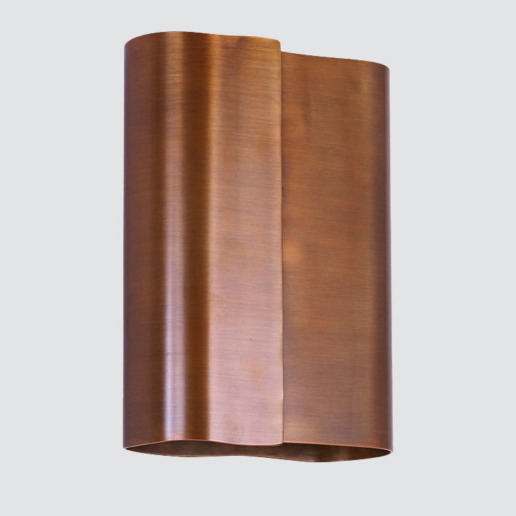 Hardware Rounded Square Up Wall Lamp