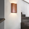 Hardware Rounded Square Up Wall Lamp