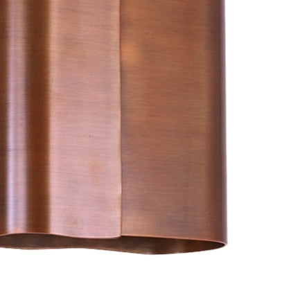 Hardware Rounded Square Up Wall Lamp
