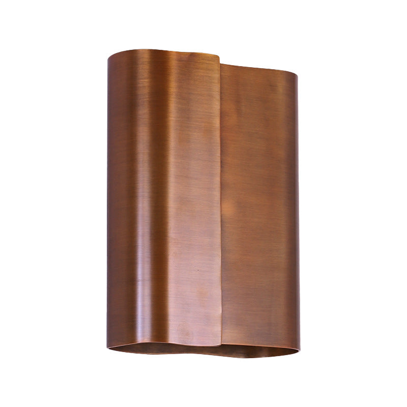 Hardware Rounded Square Up Wall Lamp