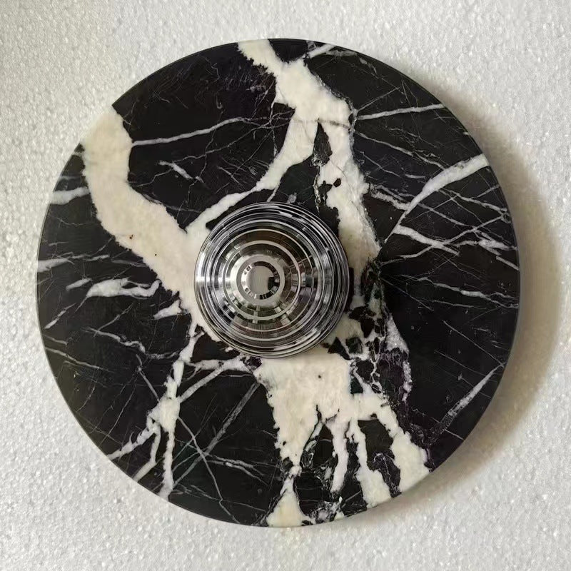 Marble Geometric Circle Living Wall Lamp