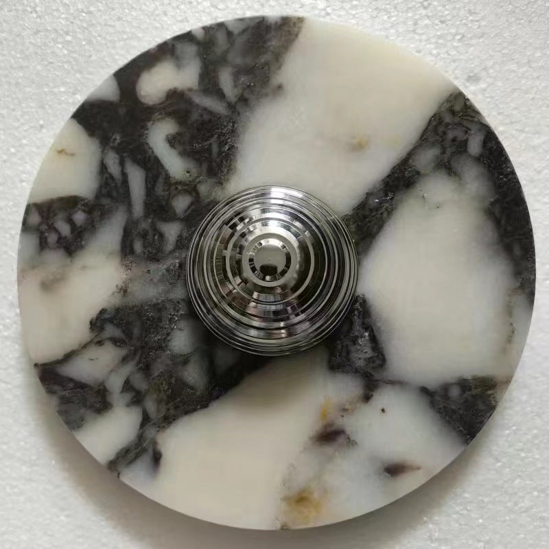 Marble Geometric Circle Living Wall Lamp