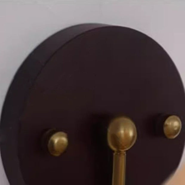 Pleated Ceramic Conical Solid Wall Lamp
