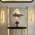 Imitation Marble Rectangle Stainless Wall Lamp