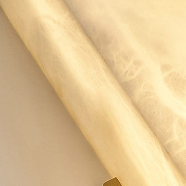 Imitation Marble Rectangle Stainless Wall Lamp