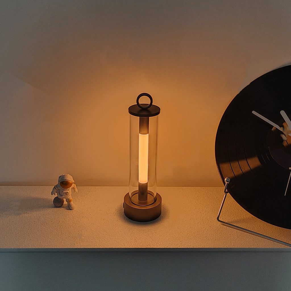 Rechargeable Column Hardware Night Table Lamp