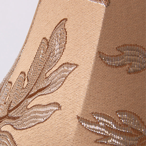 Palace Lace Fabric Tassel Table Lamp