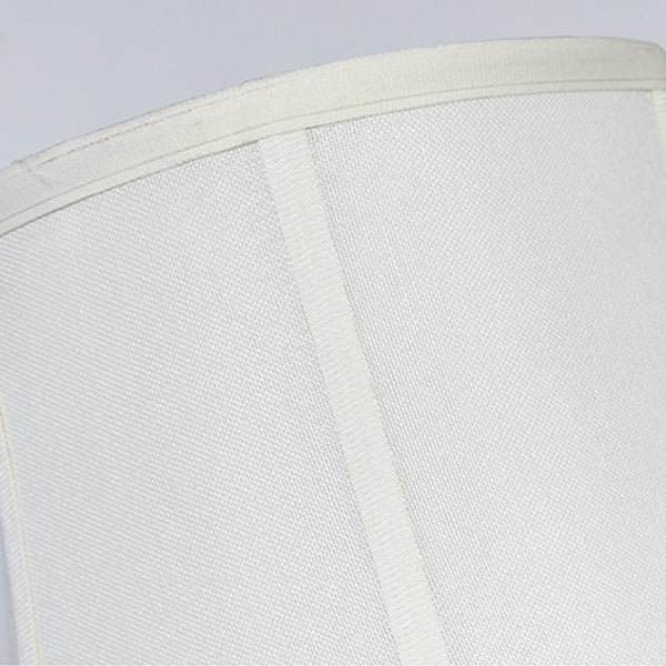 Pleated Fabric Ceramic Vase Table Lamp