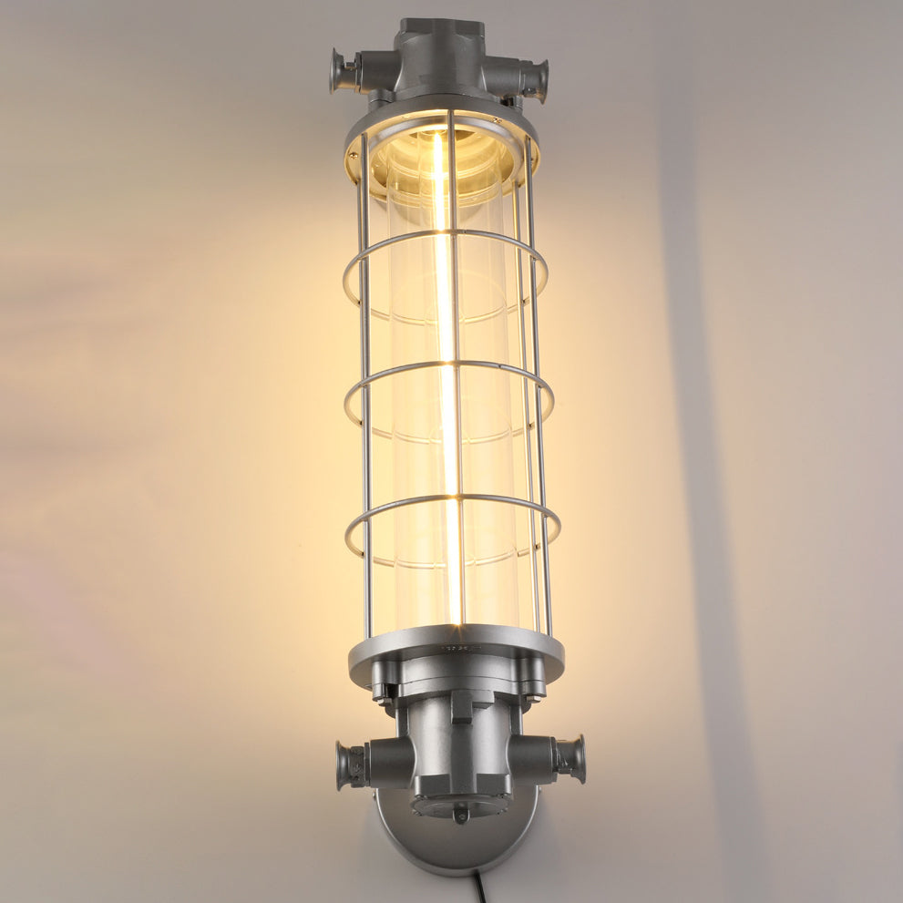 Cylinder Hardware Glass Living Wall Lamp