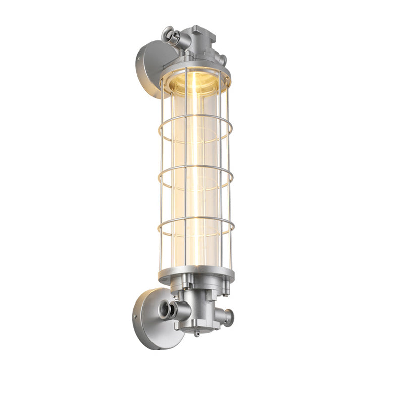 Cylinder Hardware Glass Living Wall Lamp