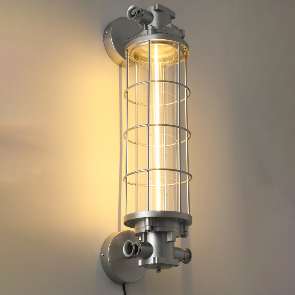 Cylinder Hardware Glass Living Wall Lamp