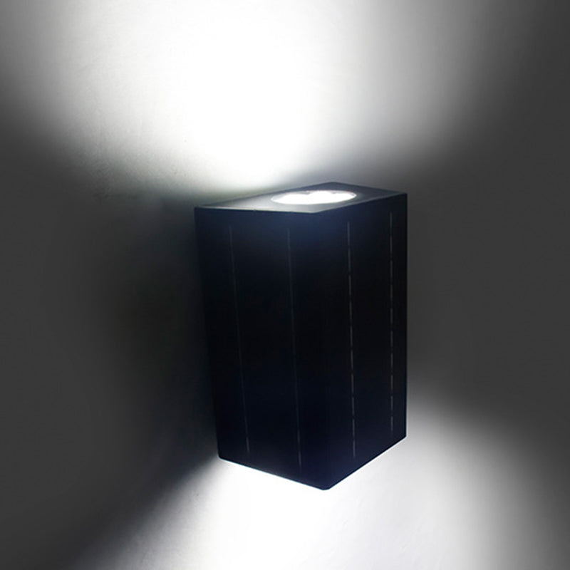 Cuboid Aluminum Garden Outdoor Light