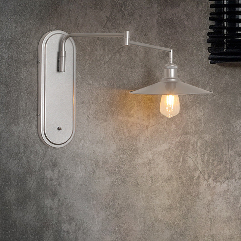 Iron Conical Dining Room Wall Lamp