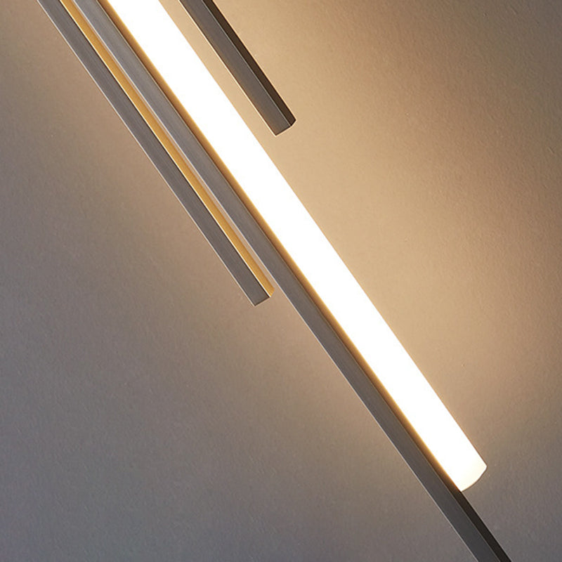 Iron Acrylic Geometric Long Wall Lamp