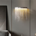 Stainless Steel Aluminum Tassel Wall Lamp