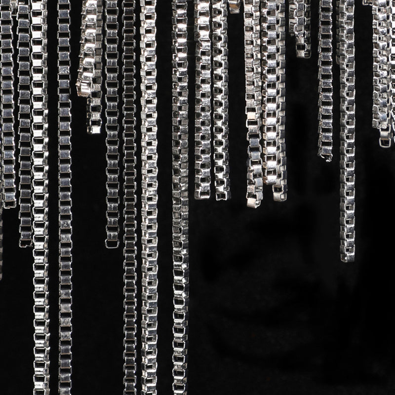 Stainless Steel Aluminum Tassel Wall Lamp