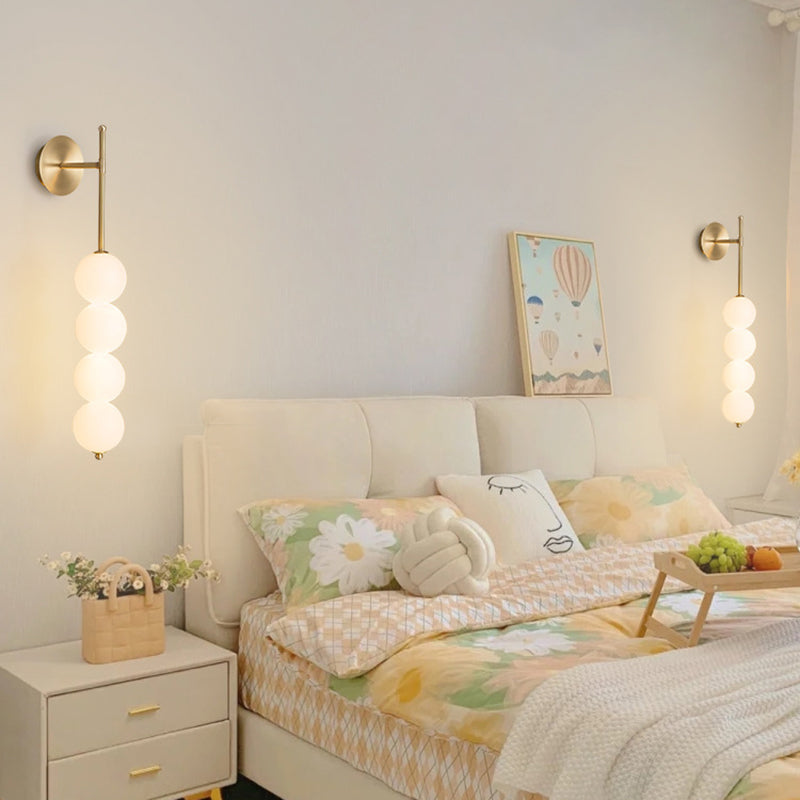 Full Copper PE Gourd Wall Lamp