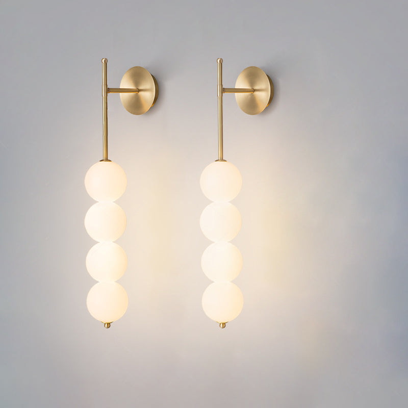 Full Copper PE Gourd Wall Lamp