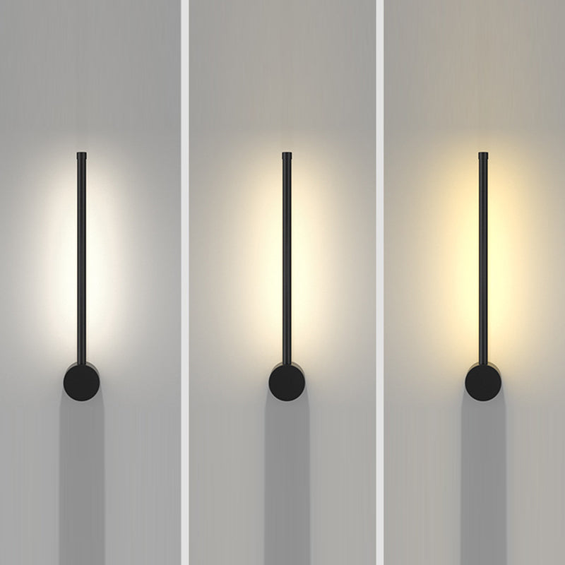 Aluminum Geometric Straight Line Wall Lamp