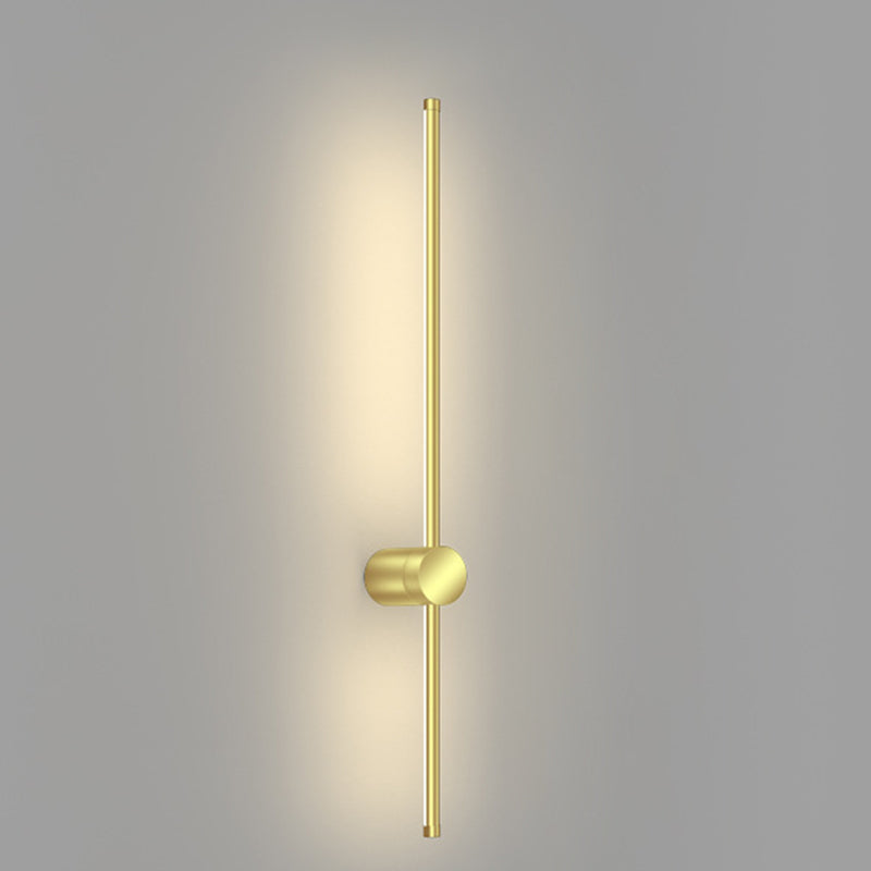 Aluminum Geometric Straight Line Wall Lamp