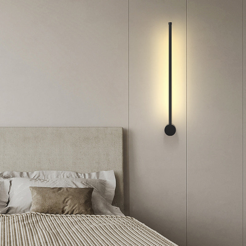 Aluminum Geometric Straight Line Wall Lamp