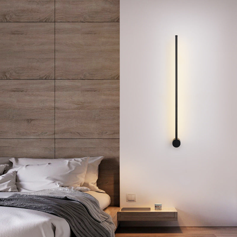 Aluminum Geometric Straight Line Wall Lamp