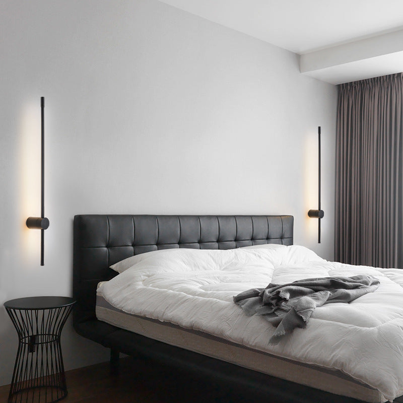 Aluminum Geometric Straight Line Wall Lamp