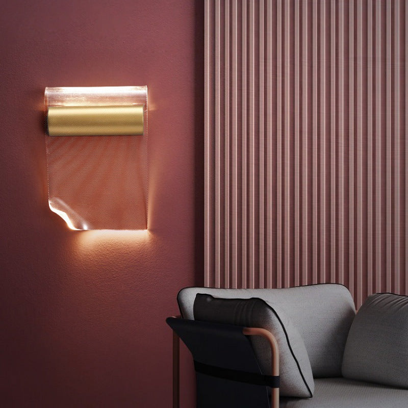 Corrugated Acrylic Hardware Living Wall Lamp