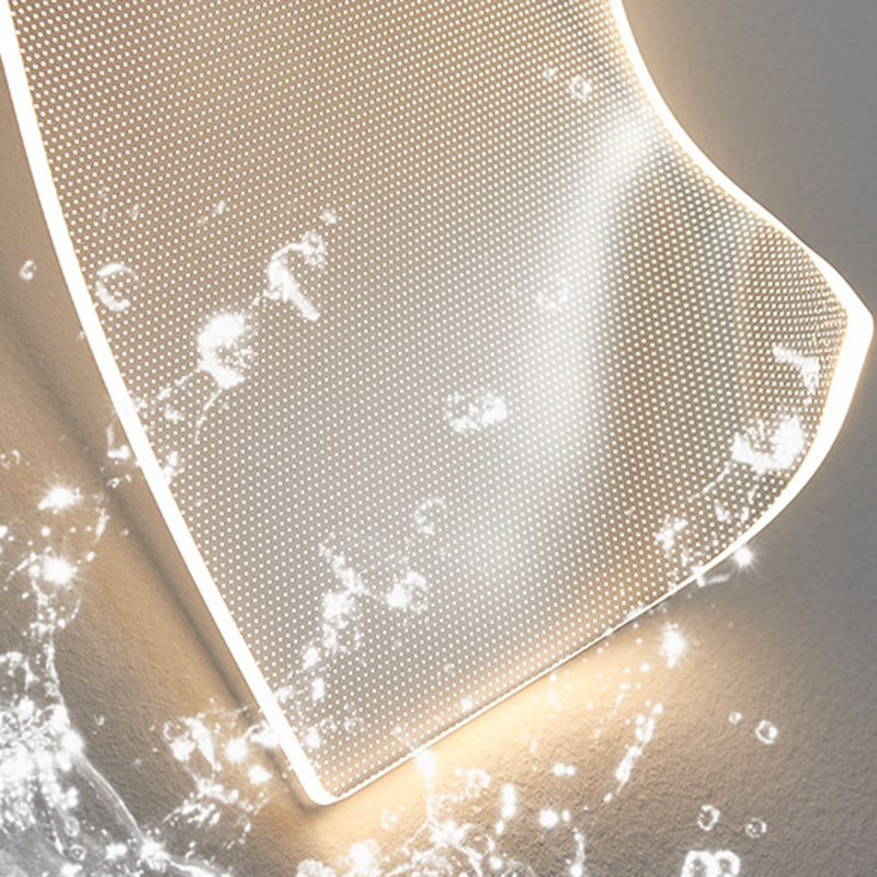 Corrugated Acrylic Hardware Living Wall Lamp
