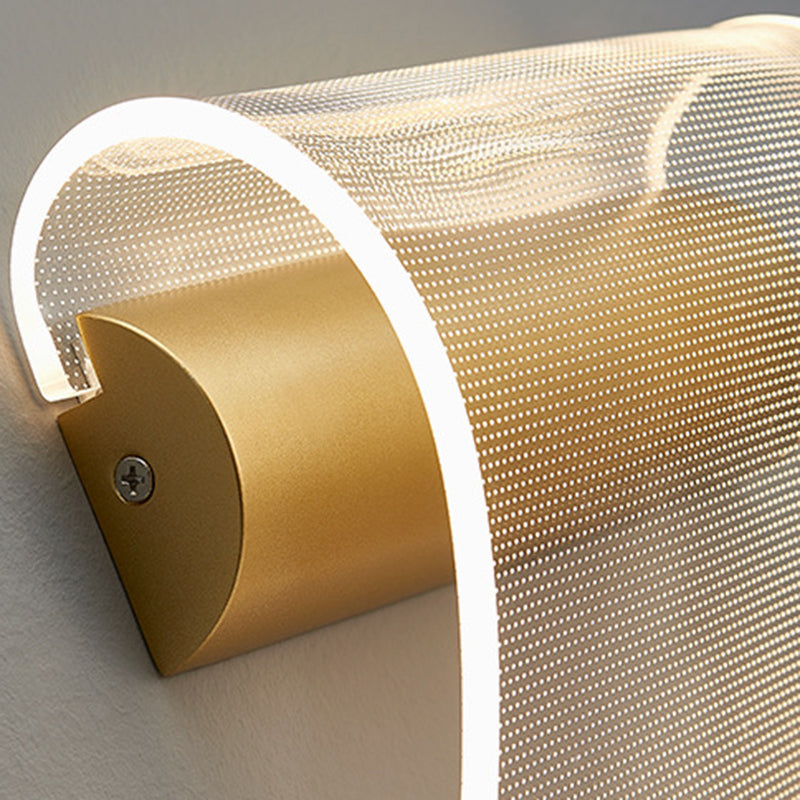 Corrugated Acrylic Hardware Living Wall Lamp
