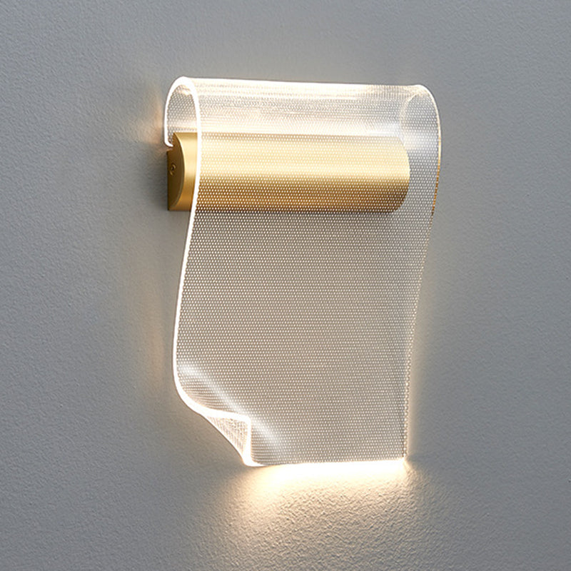 Corrugated Acrylic Hardware Living Wall Lamp