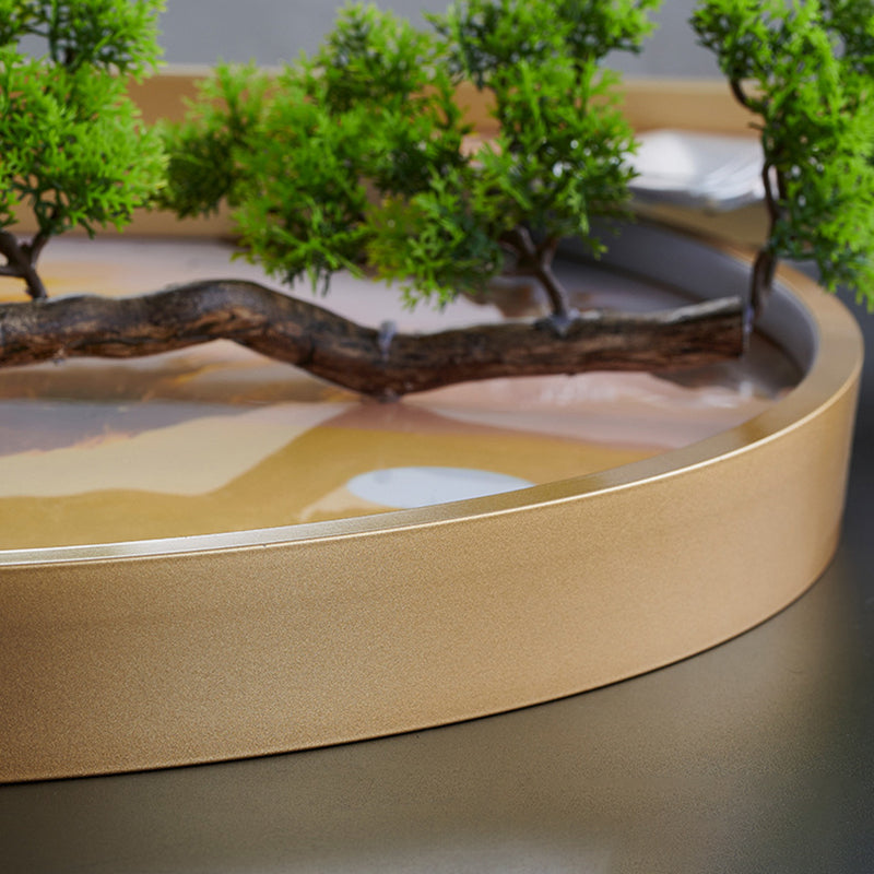 Zen Pine Landscape Aluminum Wall Lamp