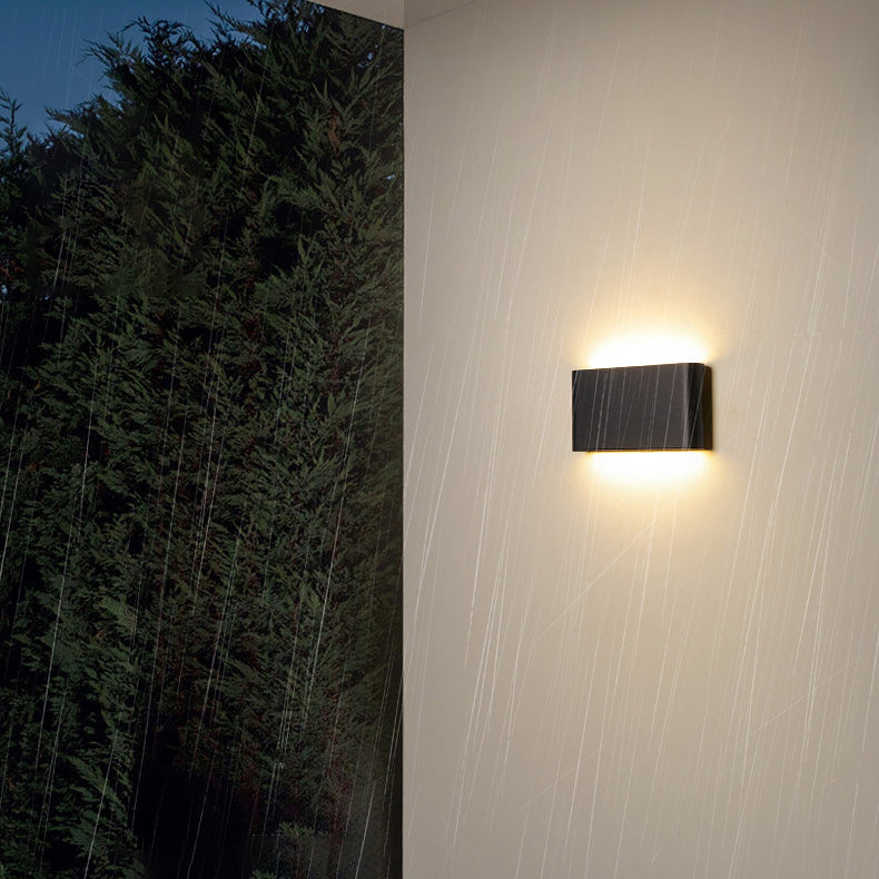 Rectangle Aluminum Patio Outdoor Light