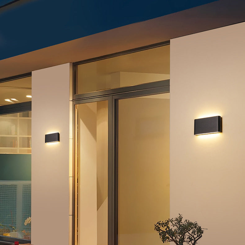 Rectangle Aluminum Patio Outdoor Light