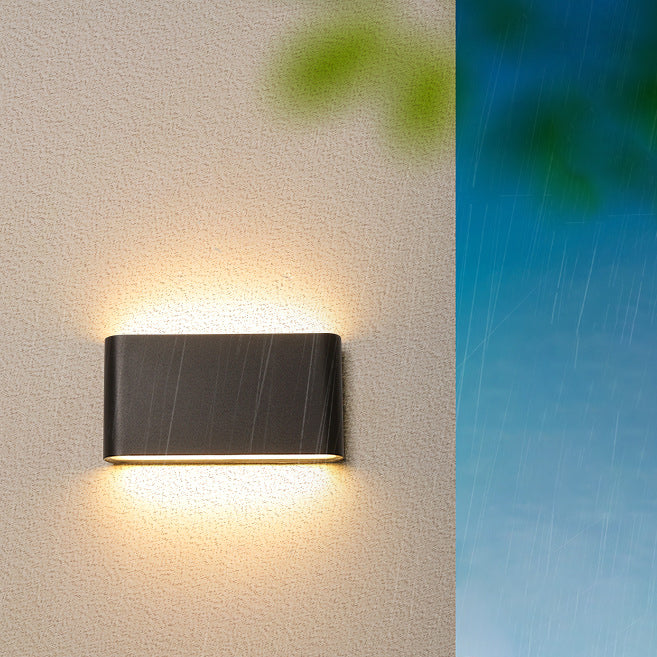 Rectangle Aluminum Patio Outdoor Light