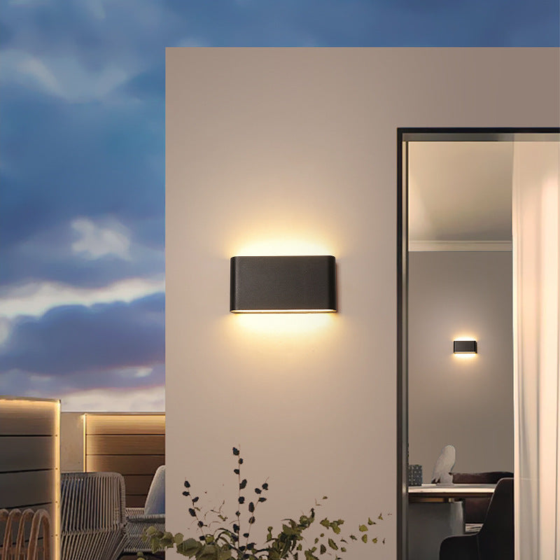Rectangle Aluminum Patio Outdoor Light