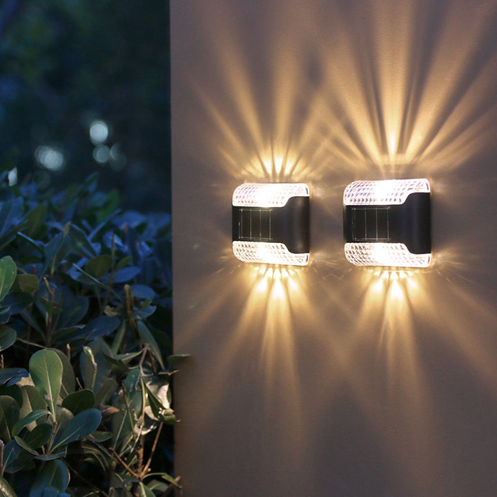 Rectangular ABS Up Down Outdoor Light