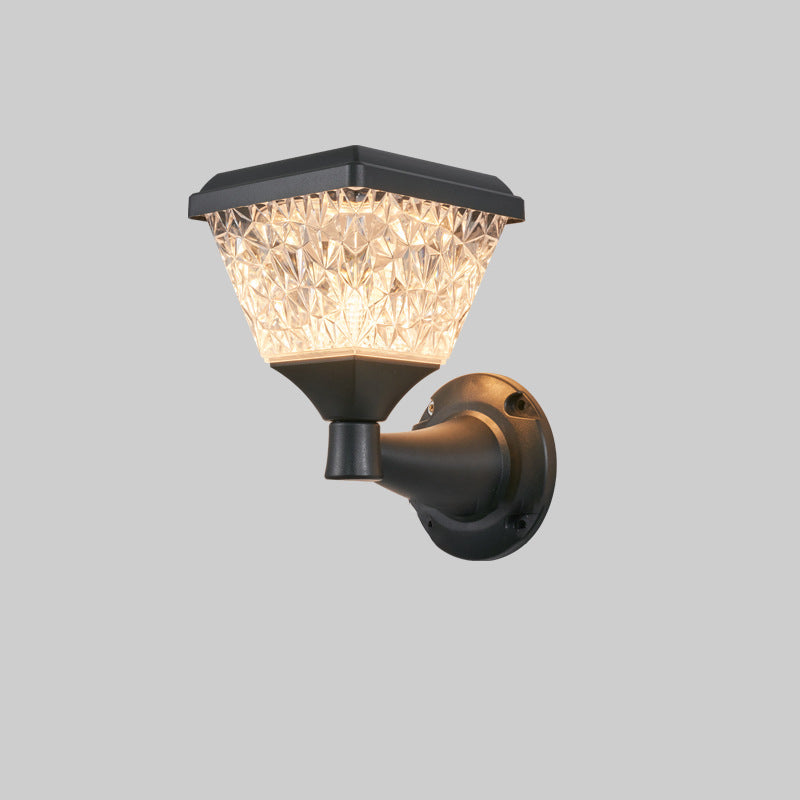 Square PC Garden Outdoor Light