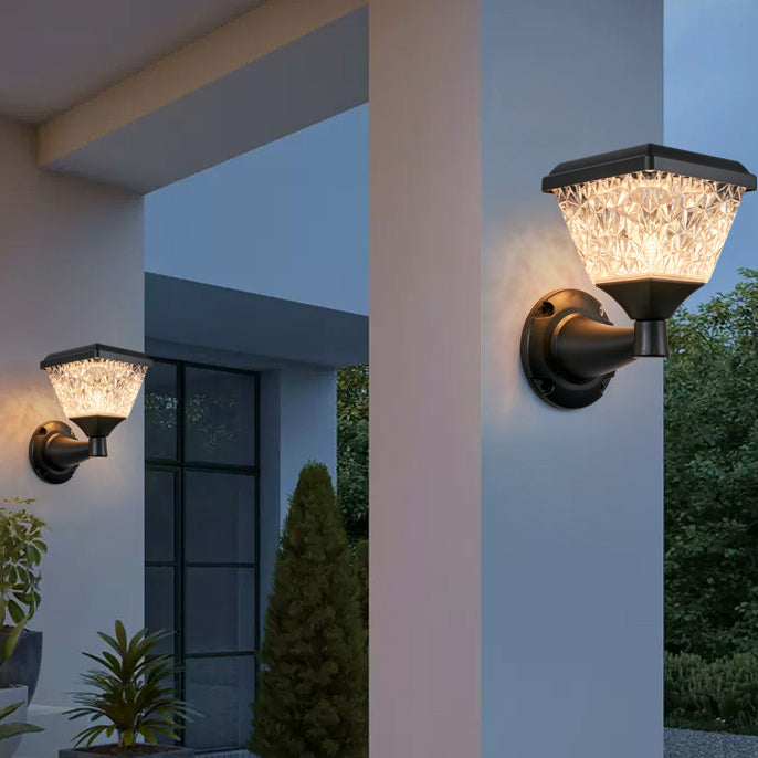 Square PC Garden Outdoor Light